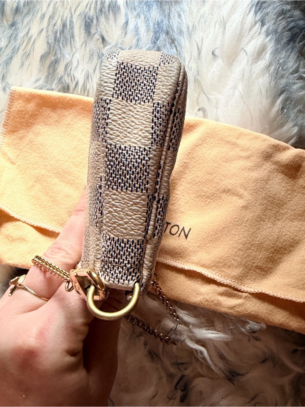 Louis Vuitton Damier Azur Mini Pochette Accessoires - Picture 12 of 16